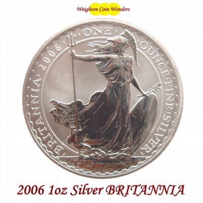 2006 1/10thoz Silver BRITANNIA